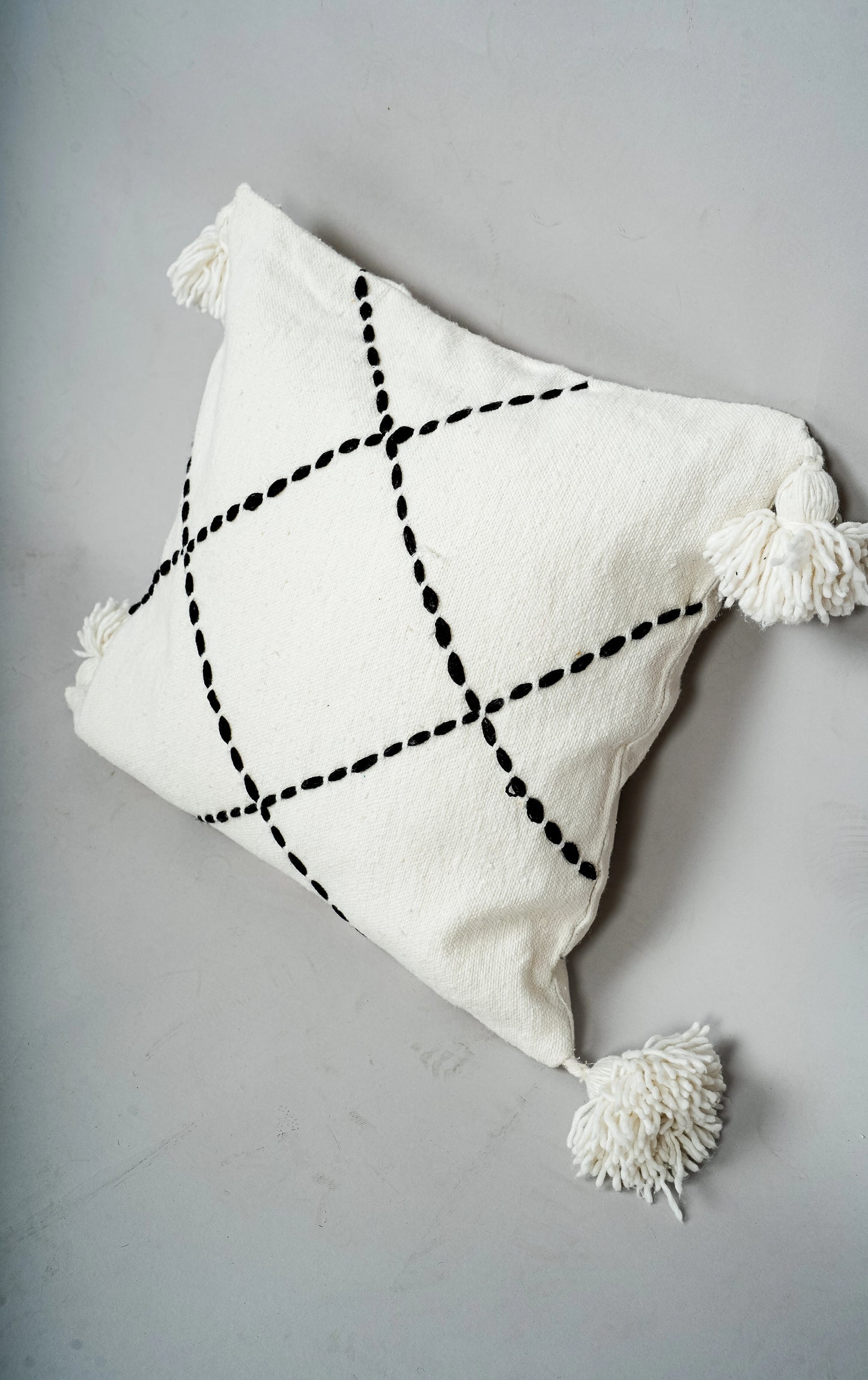 Coussin en coton Adelina