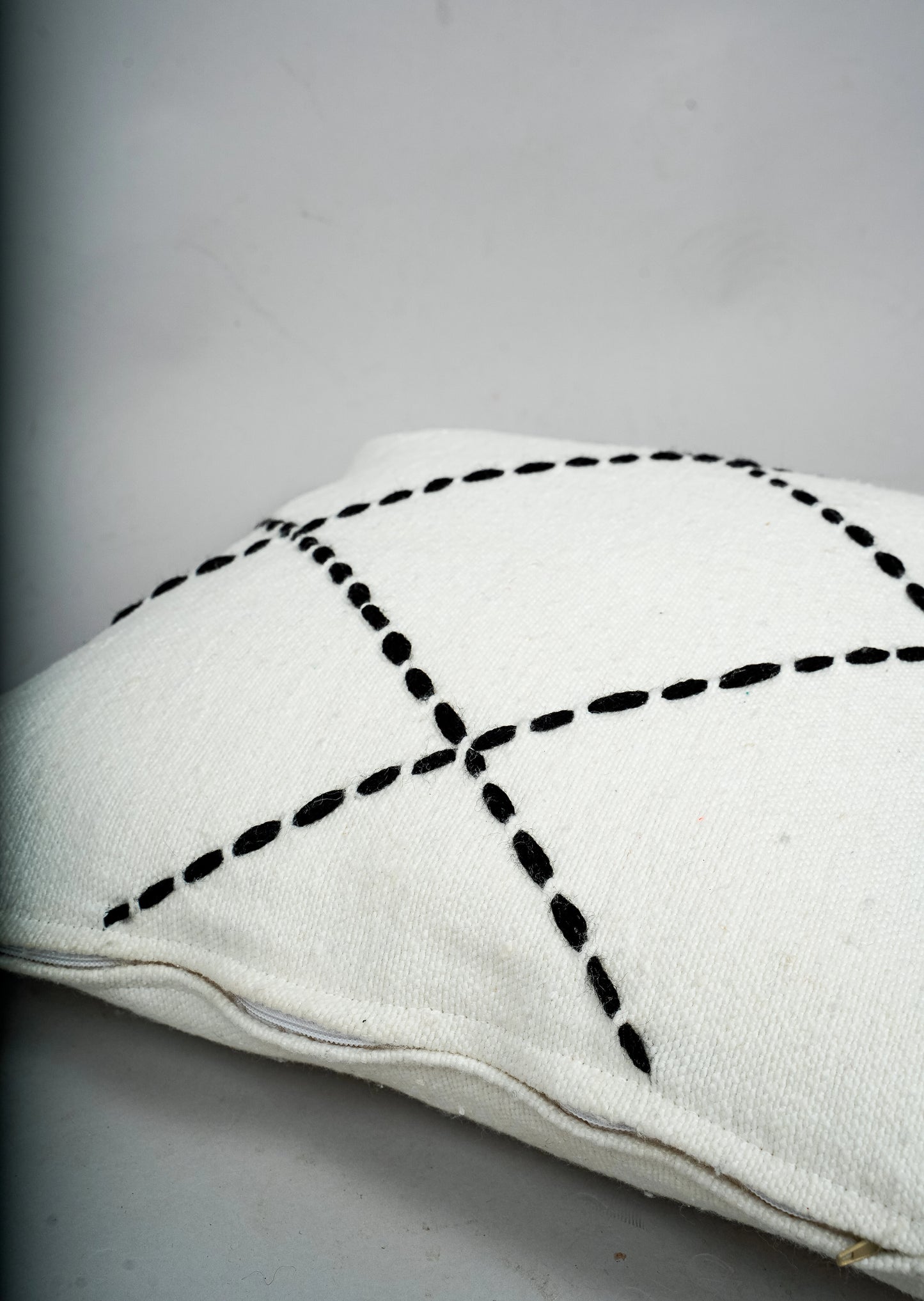 Coussin en coton Adelina