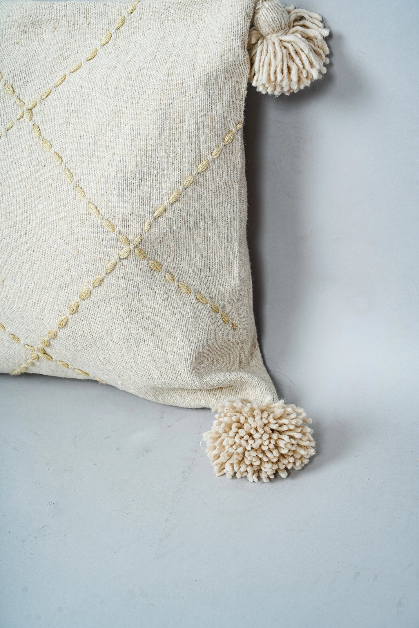 Coussin en coton Sahina