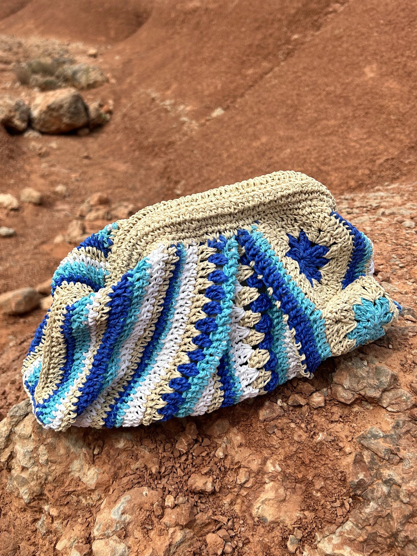 Pochette crochetée Riviera