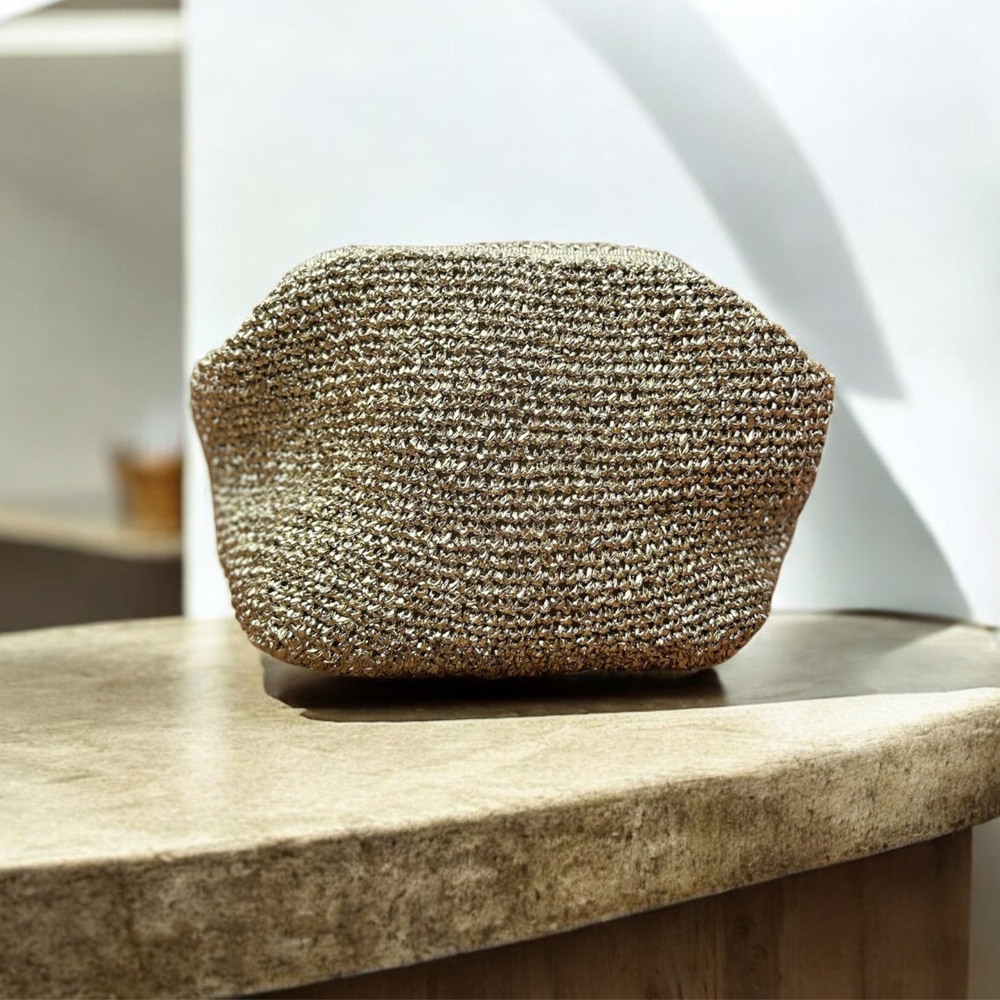 Pochette crochetée Rayon d'Or