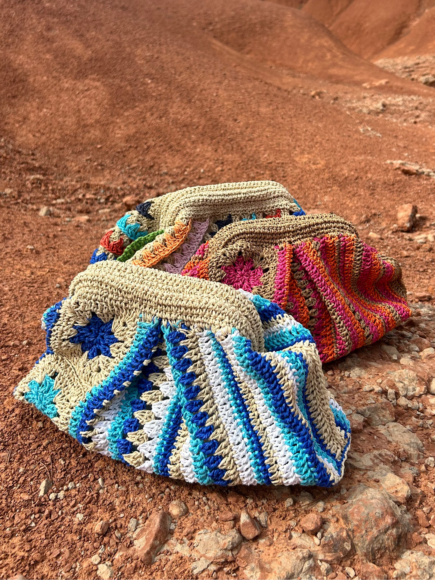Pochette crochetée Riviera
