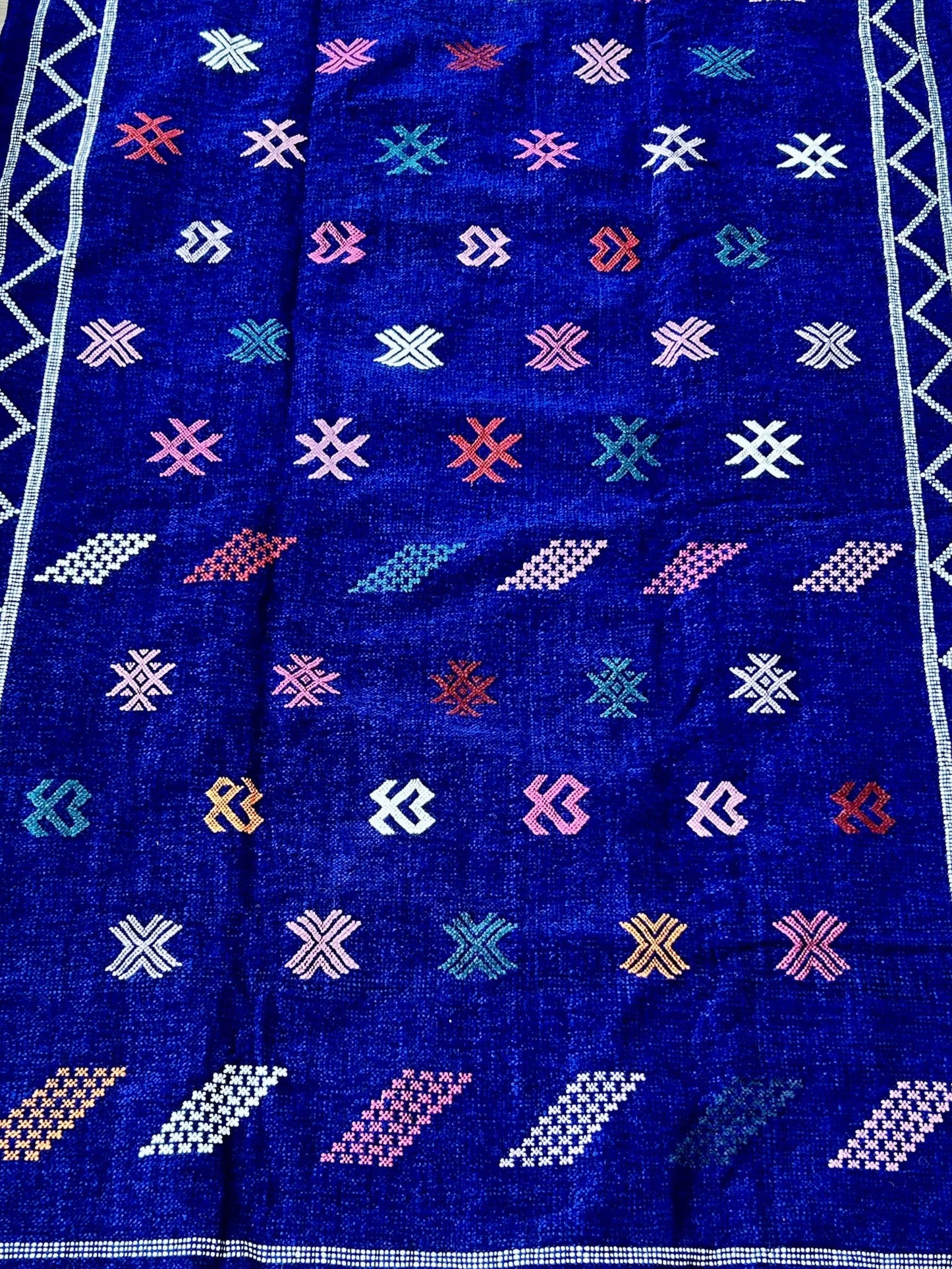 Tapis Bleu Azur - 195 x 110 cm