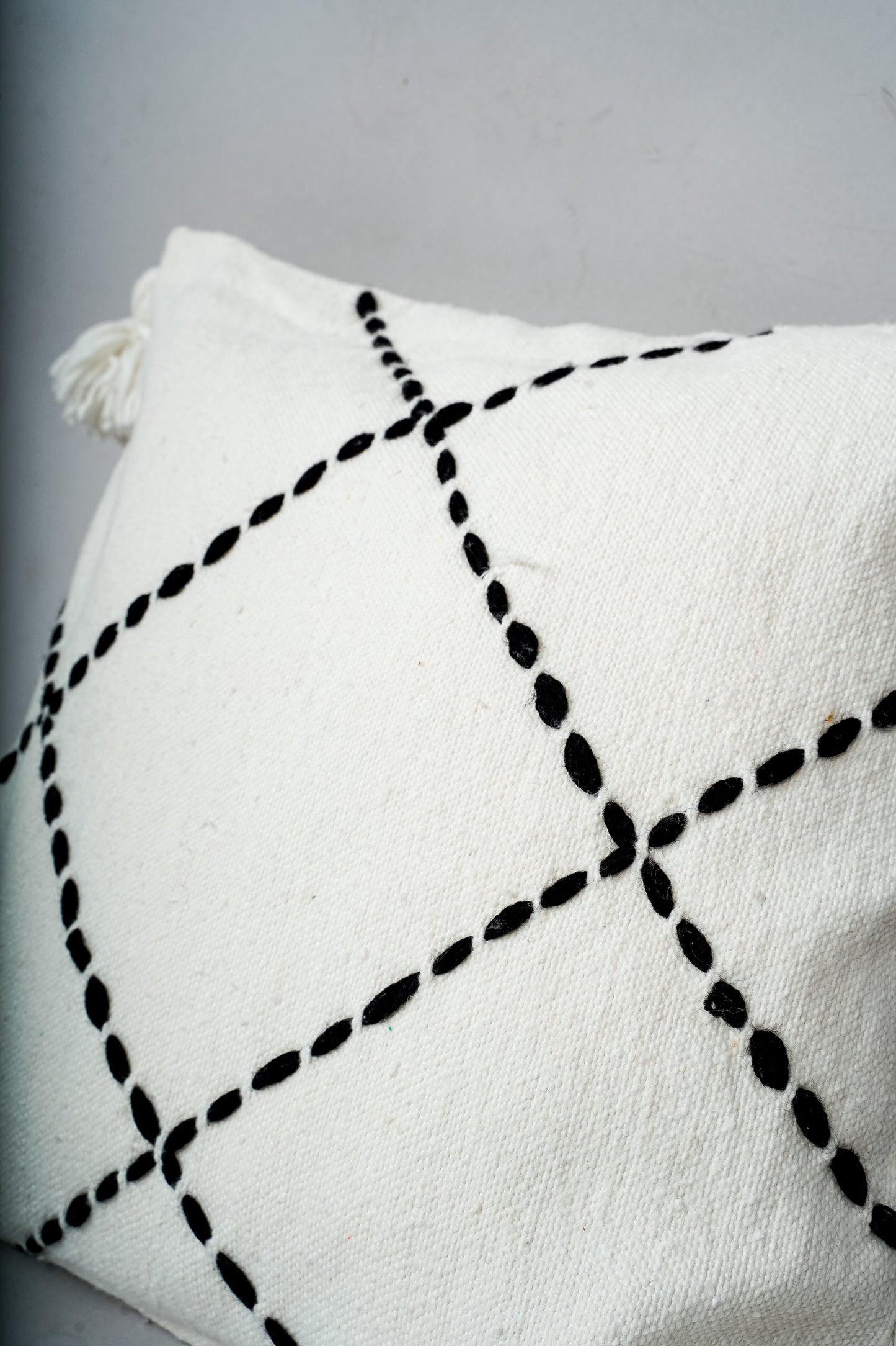Coussin en coton Adelina