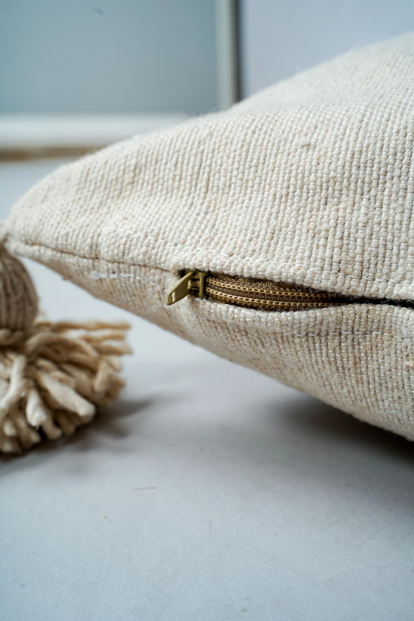 Coussin en coton Sahina
