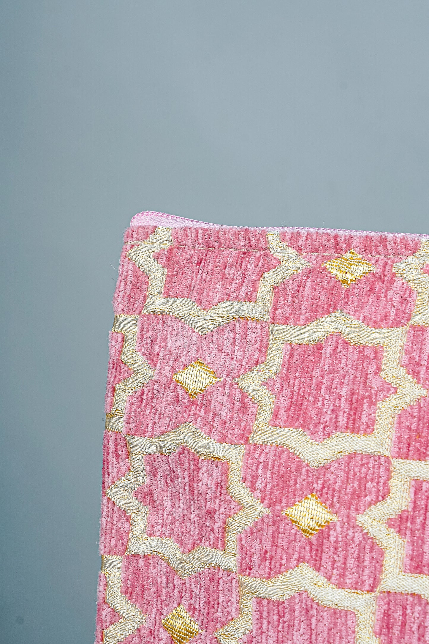 Pochette d'ordinateur en tissu marocain géométrique