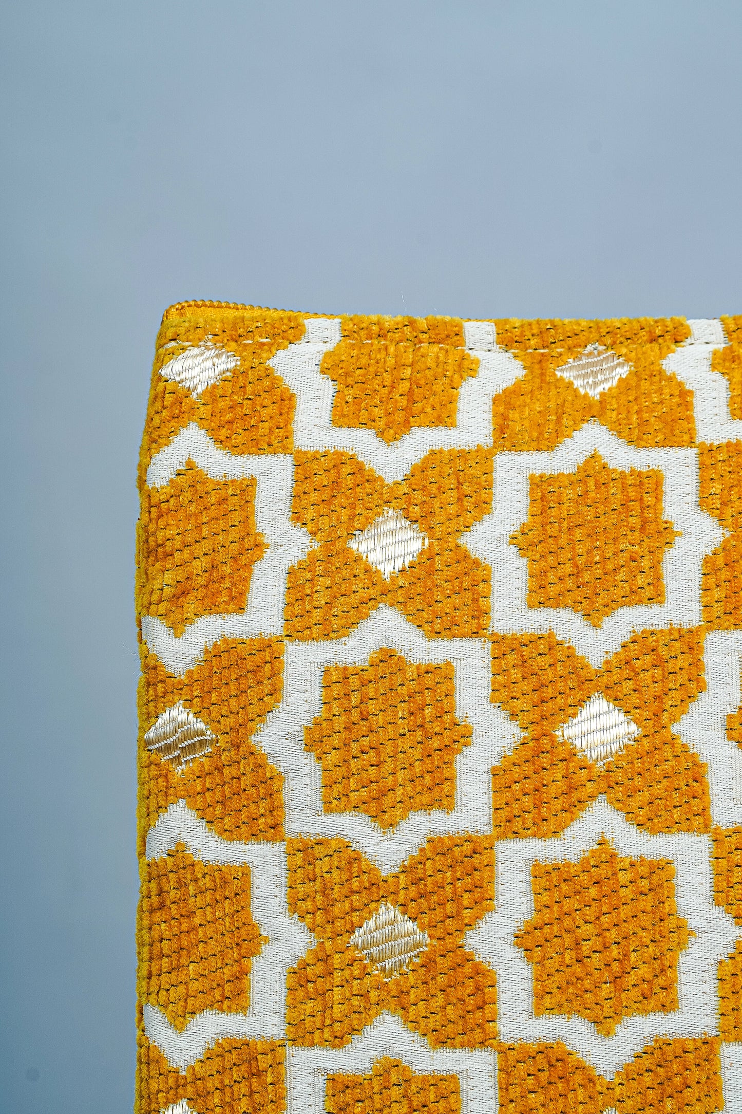 Pochette d'ordinateur en tissu marocain géométrique