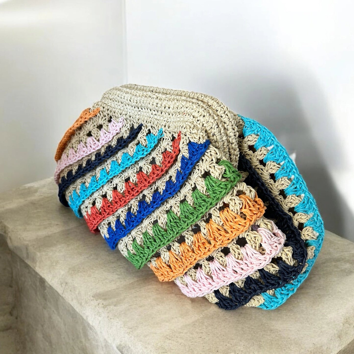 Pochette crochetée Solara Pop