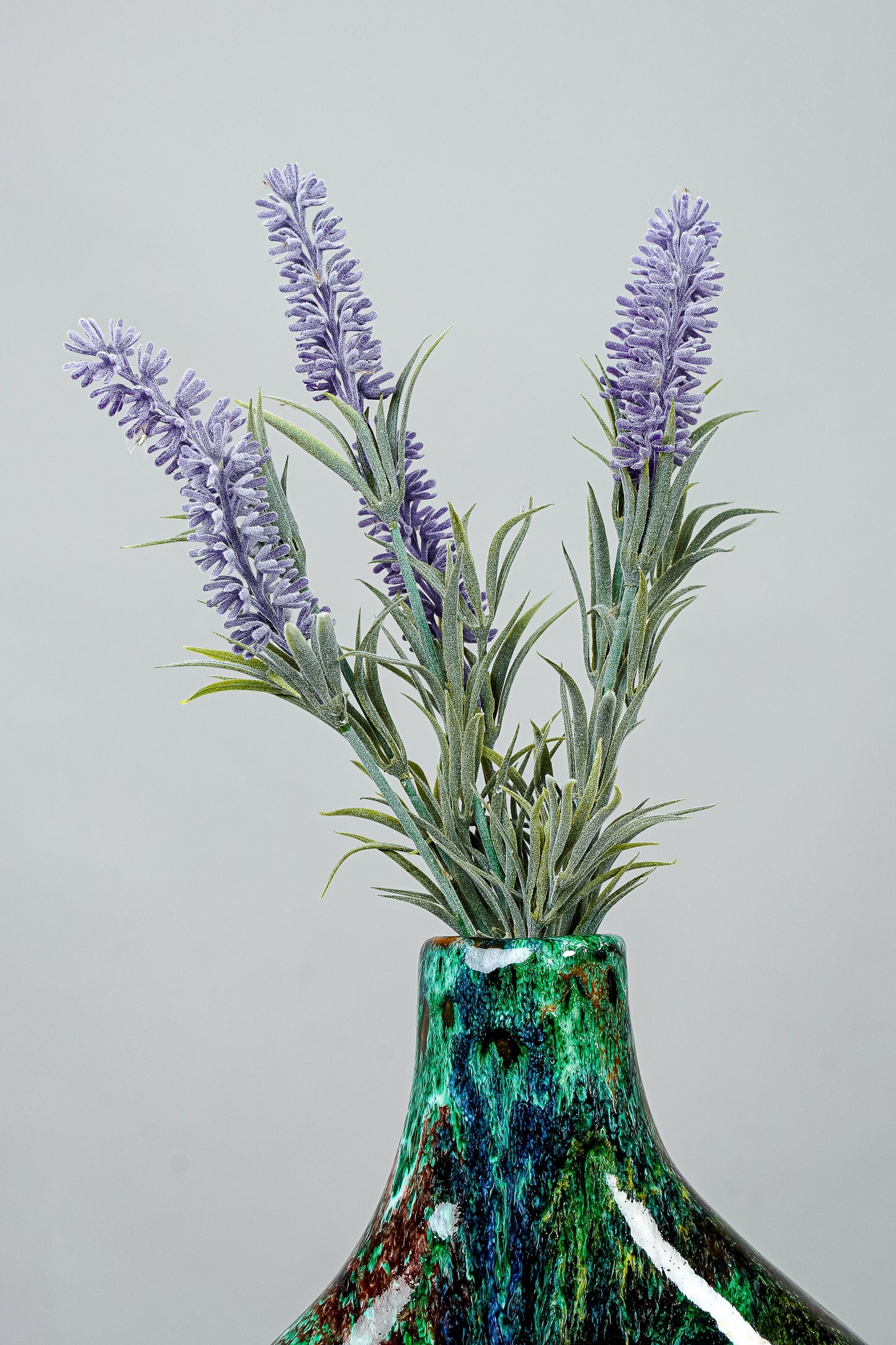 Vase en céramique vert Tamegroute