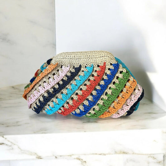 Pochette crochetée Solara Pop